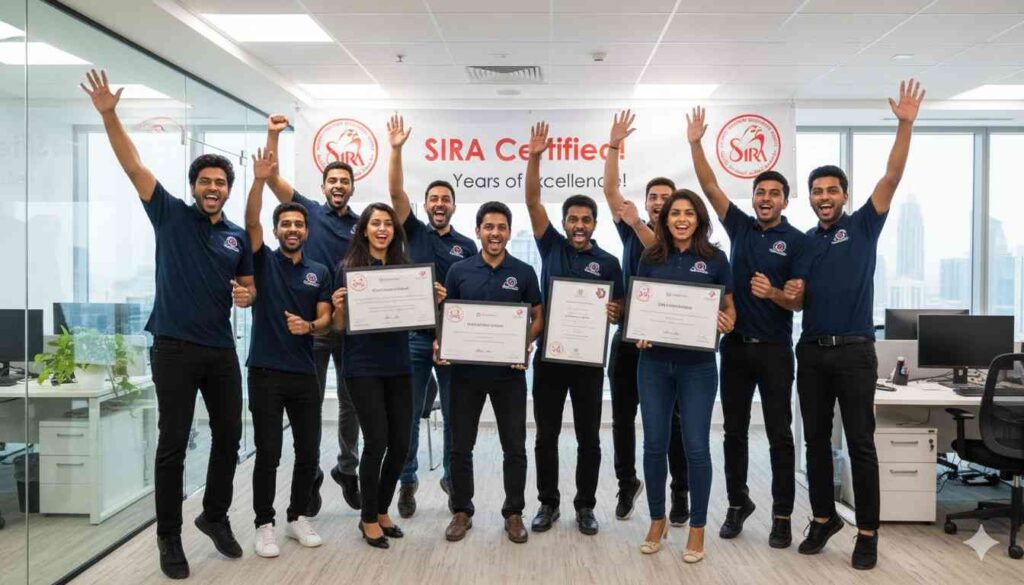 SIRA-Approved CCTV Installation Dubai.