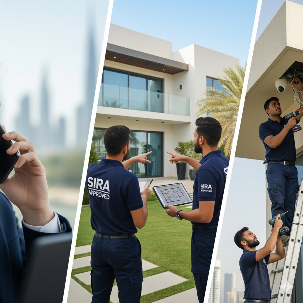 Same-day CCTV installation Dubai